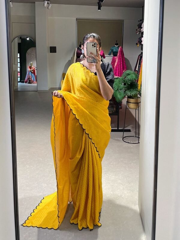 GADHWAL CHEX SAREE